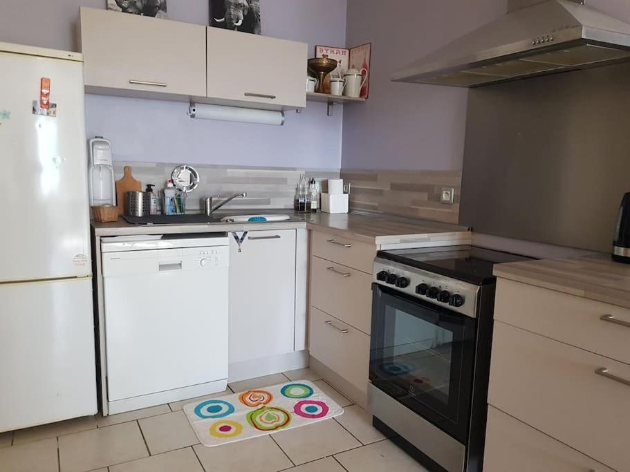 Appartement Rdc Avec Terrasse Epinac-les-Mines Dış mekan fotoğraf
